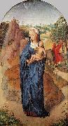 Hans Memling Virgin and Child in a Landscape oil